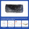 JZHLLA Foldable Fall Protection Mat for Elderly Blue Waterproof Non