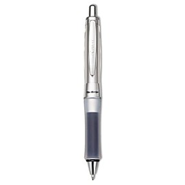 PILOT Dr. Grip Center of Gravity Refillable & Retractable Ballpoint Pen, Medium Point, Charcoal Grip, Black Ink, Single Pen (36180)