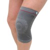 Medically Approved: Woven Stretch Elastic Knee Sleeve with Spiral Stays
