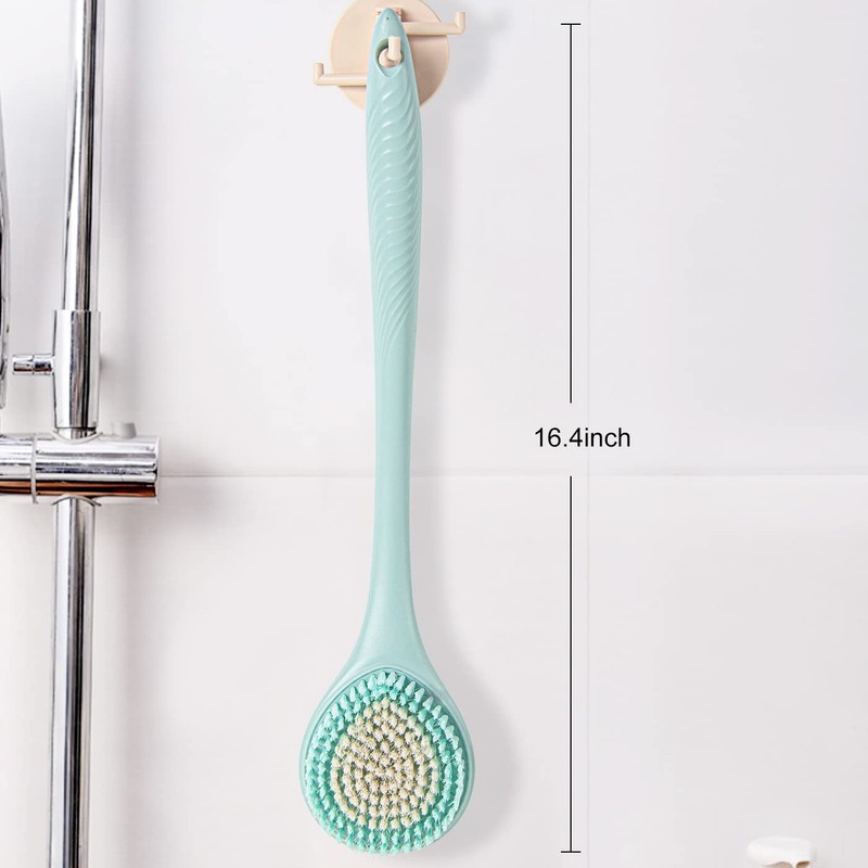BEDELITE Back Scrubber for Shower - Long Handle Bath Brush