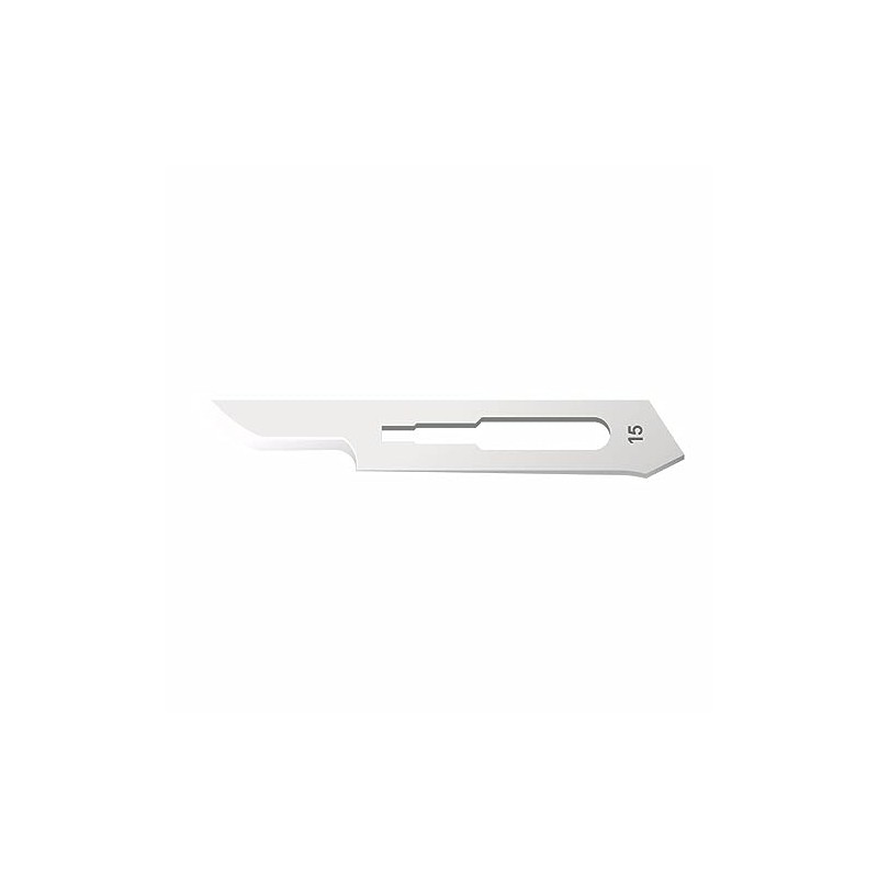 NICE 100 x No.15 Sterile Stainless Steel Surgical Blades SS15