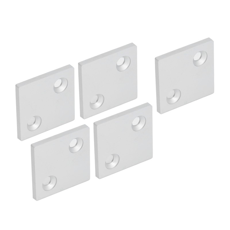 5Pcs Aluminum Profiles End Cover 8080 Double Slot Ends Caps
