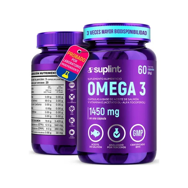 Omega 3 de Aceite de Salmn 3420 mg Alto Contenido