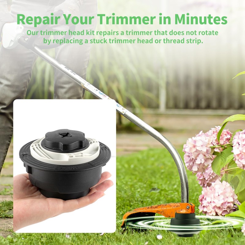 Forever Speed Trimmer Head Replacement for Stihl Autocut C6-2 C5-2