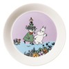 MOOMIN ARABIA 1076281 Classic Friends Forever Moomin Plate, Plate, 7.5