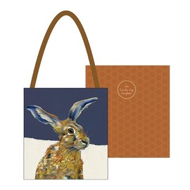 Little Dog Laughed William The Hare Collection Packable Tote Bag Shopping Bags HRPB02