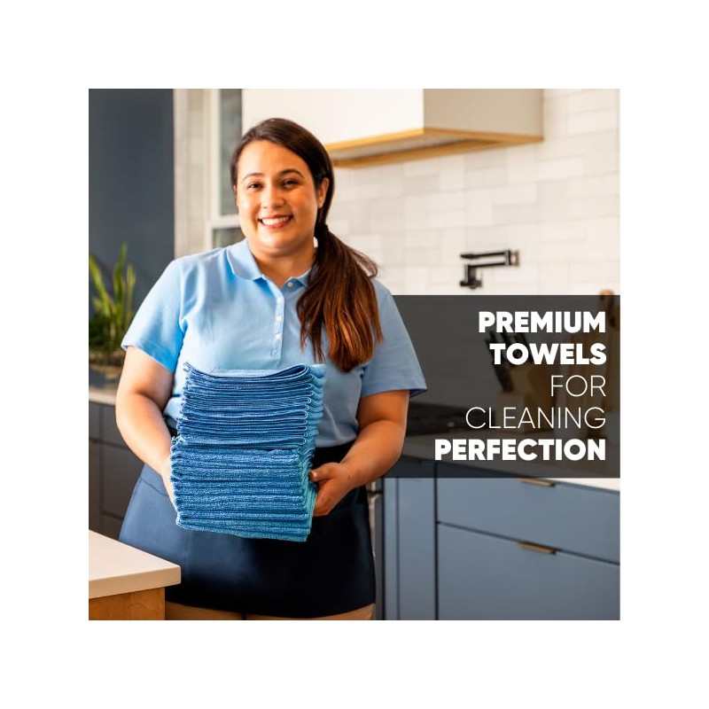 MW Pro Multi-Surface Microfiber Towel – 12 Pack | Premium