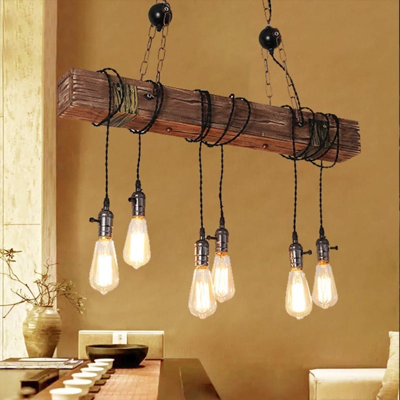 Farmhouse Lighting Rustic Chandelier Dining Room Lighting Fixtures Hanging Farmhouse