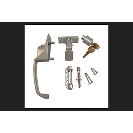 Barton Kramer Screen Door Handle 1-3/4" Aluminum Finish