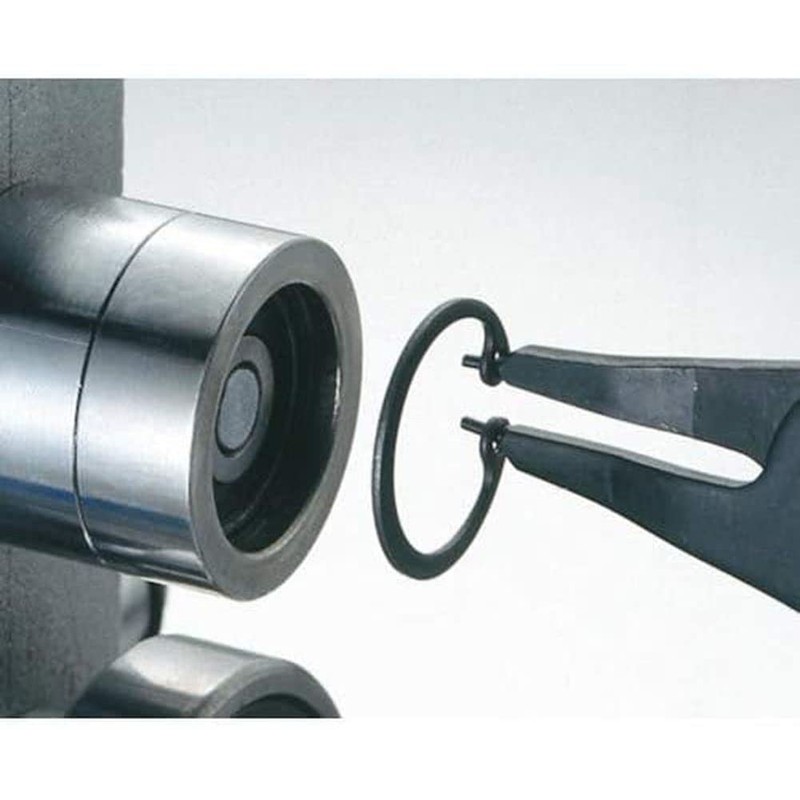 ケイバ スナップリングプライヤー 軸・穴両用タイプ 140mm S-027