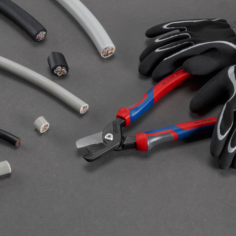KNIPEX StepCut XL 95 12 225 Cable Shears with Step