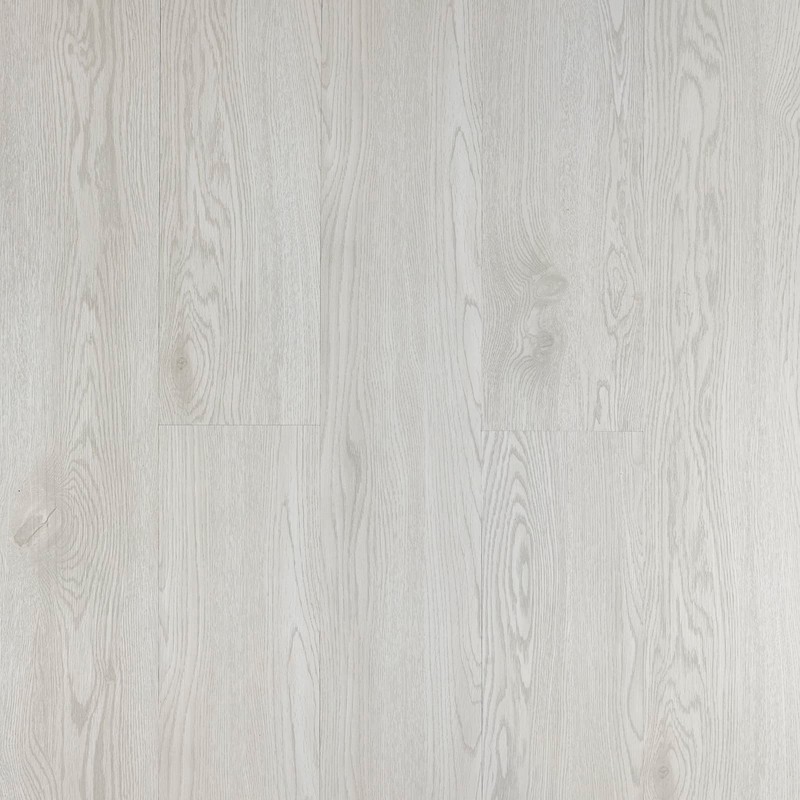 FLOREXP White Vinyl Flooring - Laminate Waterproof Flooring with Wood