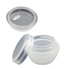 Safe cap lid, clear plastic, small moisture cream container, small moisturizing cream container, mini sample, refill, empty bottle 5g / 방지캡 뚜껑 투명 플라스틱 수분크림 소형 용기 작은 보습크림용기 미니 샘플 리필 공병 5g