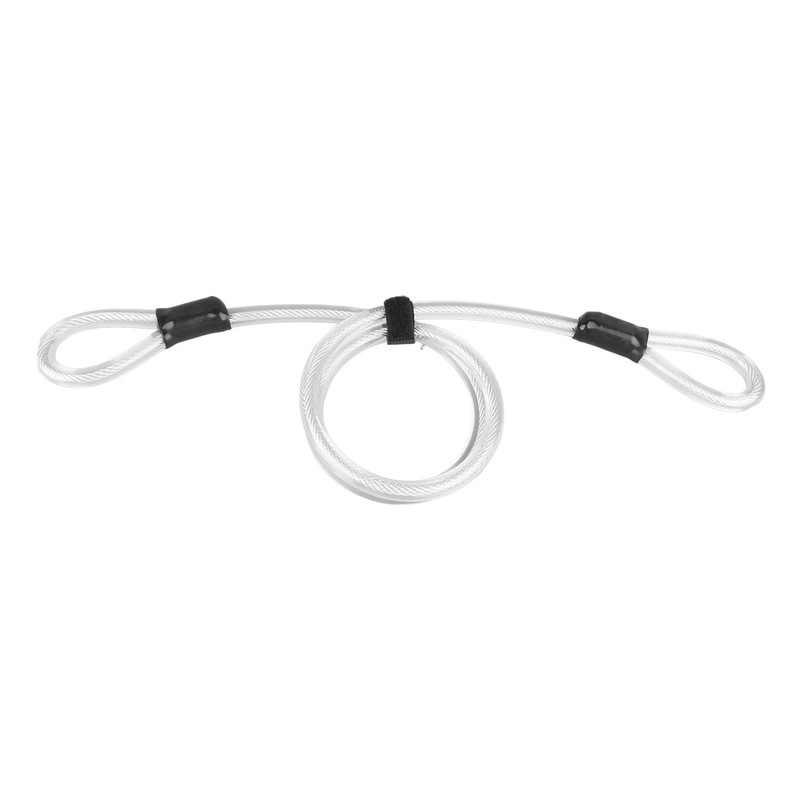 Bike U Lock with Steel Cable 2 Key Universal Anti