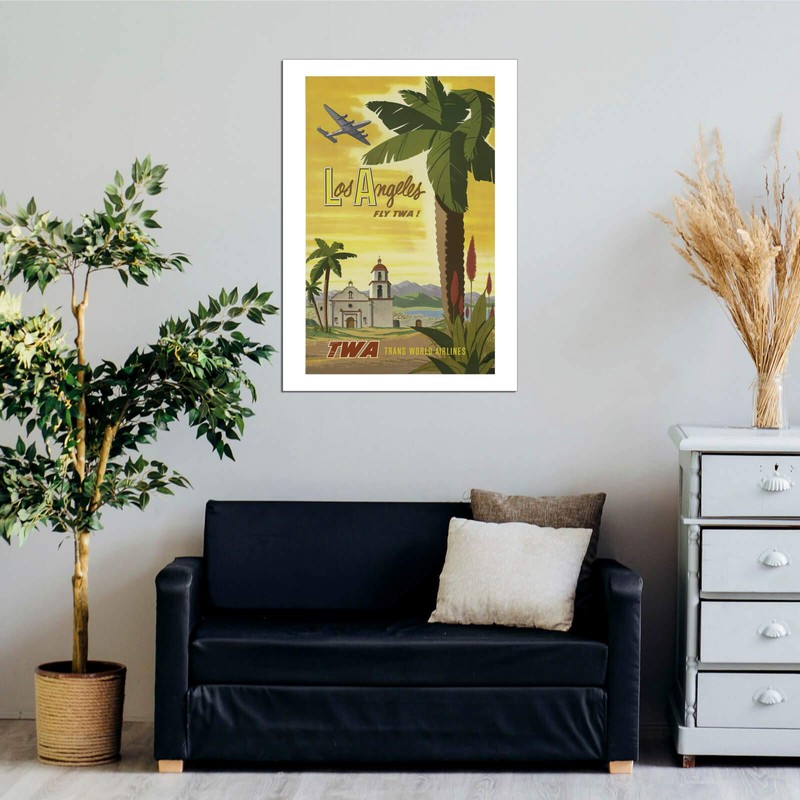 Spiffing Prints Fly TWA Los Angeles