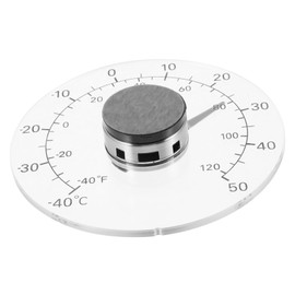 SUPVOX 5pcs Analog Room Thermometer for Use Window Room Thermometer Accurate Temperature Gauge