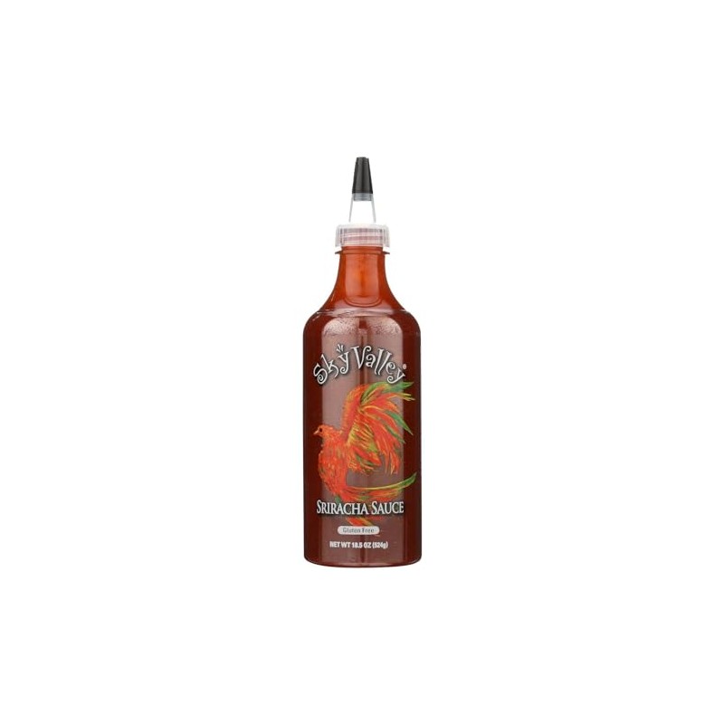 OrganicVille Sky Valley Sriracha Sauce, 18.5 Fluid Ounce - 6