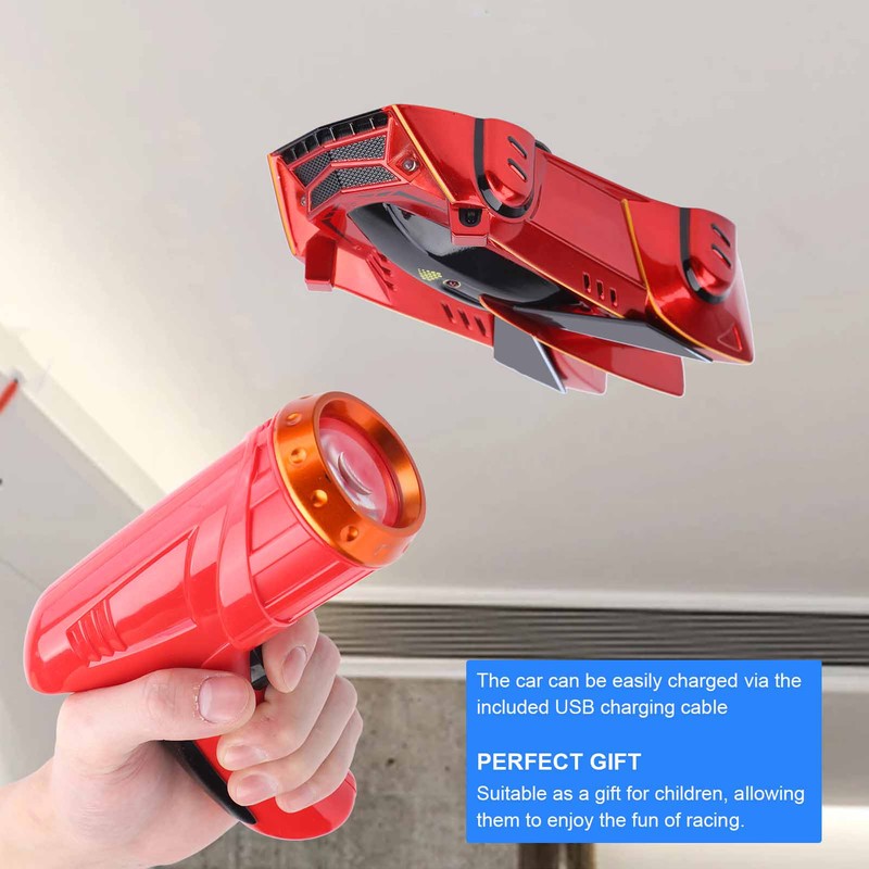 Wall Climbing Racing Car Infrared Follow Light Sensor 4-Wheel Drive