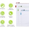 Set 24pzs Bolsas Ecológicas Reutilizables Malla Lavables para Guardar Fruta