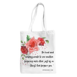Christian Gifts for Women Inspirational Gifts Tote Bag for Women, Sunflower Beach Bag Grocery Shopping Bag for Leader Mom Appreciation Christmas Birthday, Religious Bible Verse Canvas Tote Bag