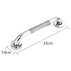 12inch/30cm Anti Slip Shower Wall Grab Bar Handle, Knurled Stainless
