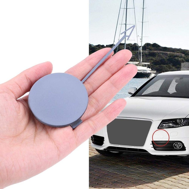 Trim Cap, Qiilu Front Bumper Towing Hook Eye Cover Cap