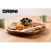 Driini Premium Handmade Root Wood Lazy Susan Turntable (16'') -