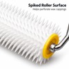 Honeycomb Uncapping Roller with Wooden Handle for Honey Extraction Preparation
