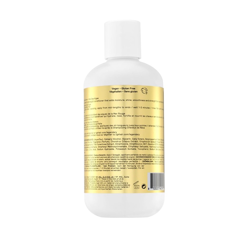 IGK LEGENDARY Dream Hair Conditioner | Softens Smooths and Adds