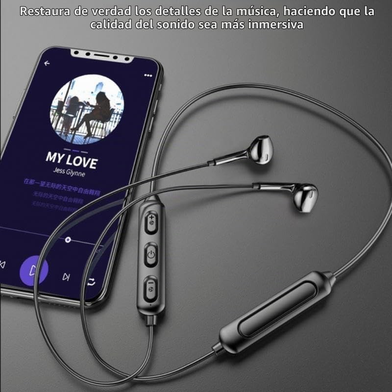 Tempaky B7 Auriculares Bluetooth inalámbricos para Colgar en el Cuello