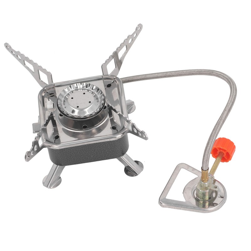 Mini Camping Stove Folding Stable Support Wind Resistant High Efficiency