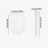 BOXOB 50uds Grifo Filtro Bolsas para Cocina Fregadero & 10