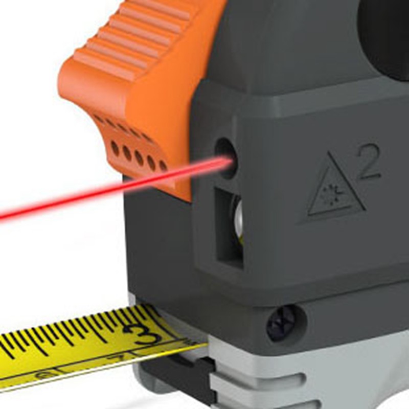 Laser Range Finder Infrared Measuring Rechargeable Tape Measure Measurement Tool