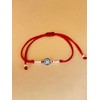 TClaudia, Pulsera Roja Protección ajustable con medalla San Benito y