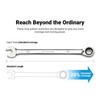 Capri Tools 5/8 in. 120-Tooth Ultra-Smooth Reversible Ratcheting Combination Wrench,