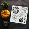 FINGERINSPIRE Spiderweb Stencil 11.8x11.8inch Reusable Spider Drawing DIY Arts and