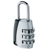 Japanese Lock Service ABUS Number Style Padlock, 155 Series, 20