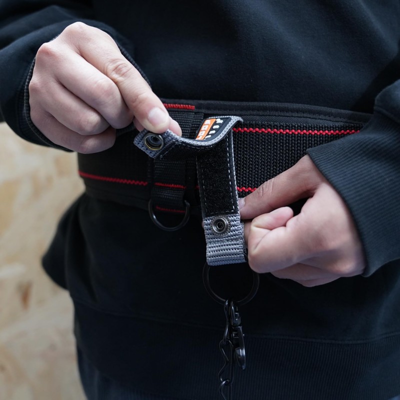 MELOTOUGH Tape Thong for Tool Belt Waist Electrical Tape Strap