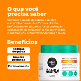 Salon Line S.O.S Bomba Antiqueda Salon Line Hair Loss Control Hair Mask 500g