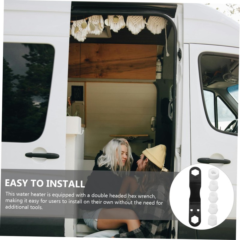 GRIRIW Campervan Trailer Rv Water Heater Wrench Drain Plug Replacement