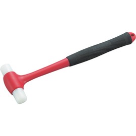 TRUSCO(トラスコ) プラスチックハンマー 中 ヘッド交換式 ナイロン製 TH-9007