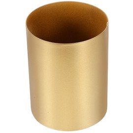 TOPBATHY Wrought Iron Vase Cylindrical Metal Vase Gold Vase Metal Cylinder Flower Vase Metal Wedding Vases Small Bud Vases Gold Planter Gold Flower Vase Brass Flower Vase Round Small Vase