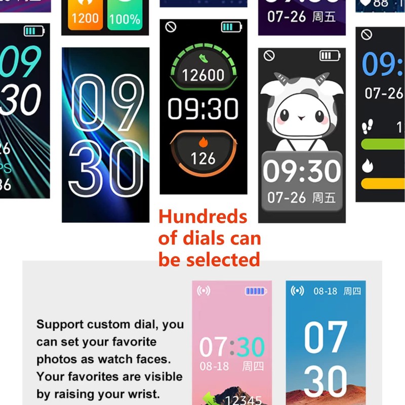 BrilliantHouse Fitness Tracker with Heart Rate Sleep Monitor Step Counter,
