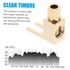 KOMBIUDA 4pcs Right Angle Banana Plug Clips Plated Speaker Connector