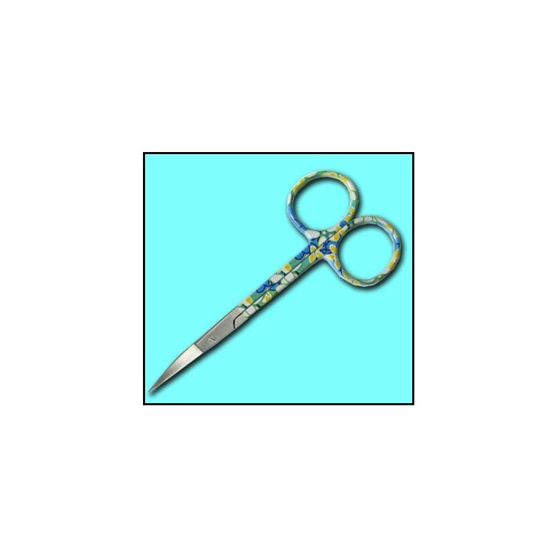 4½" Iris Scissors, Curved with Fun Design