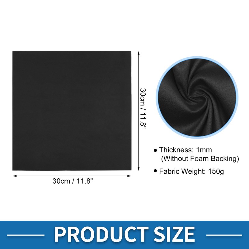 A ABSOPRO Headliner Fabric 11.8"Lx11.8"W Interior Trim DIY Roof Repair