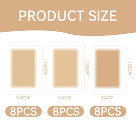 24 Tattoo Cover Stickers, Waterproof Cover Stickers, Scar Cover Stickers, Skin Cover Stickers, Invisible Cover Stickers.