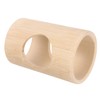 VILLFUL Bamboo Hamster Tube Safe Tasteless Pet Tunnel for Chewing