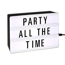 LED Mini Cinema Marquee Lightbox USB Powered Customizable