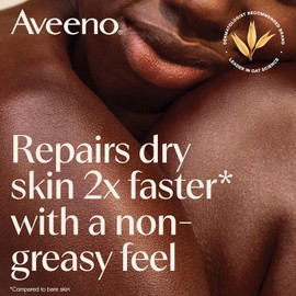 Aveeno Skin Relief Healing Ointment, for Extra Dry, Cracked & Sensitive Skin, 72-Hour Protectant with Triple Oat, Shea Butter & Glycerin, Fragrance-Free for Body, Face, Hands, Lips 7.2 oz